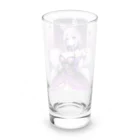 LONGSTONEのパープルフォックス美少女 Long Sized Water Glass :back