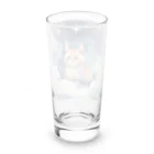 星降る夜にの星雲猫 Long Sized Water Glass :back