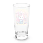 にこにこ雑貨店の文化の継承者 - 和風うさぎ Long Sized Water Glass :back