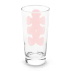 お絵かき屋さんの大入りマーク（赤文字） Long Sized Water Glass :back