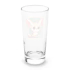 ゆうちゃんNFTいいねの耳長が可愛いフェネックちゃん Long Sized Water Glass :back