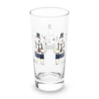 ほかほかしろくまのあったかざっかやのパーティしろくま Long Sized Water Glass :back