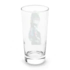 DRILLERのサイバーパンク　緑髪 Long Sized Water Glass :back