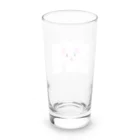 formalinmuimuiの8さいが描いたうさぎ Long Sized Water Glass :back