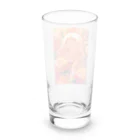 AQUAMETAVERSEのダリアの花の中の笑顔　なでしこ1478 Long Sized Water Glass :back