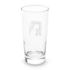 reon-5のストリート風の雰囲気が漂う犬のデザインです。 Long Sized Water Glass :back