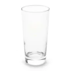 三色ひつじのゆる魔物並んでる（金色） Long Sized Water Glass :back