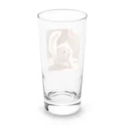 SAKUKOBAの頬紅をしたような可愛い子猫SAKUCAT Long Sized Water Glass :back