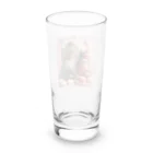 Y m @Y's shopの猫とマカロン Long Sized Water Glass :back