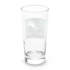 studio eizoの夜に輝く美しい村の光景 Long Sized Water Glass :back