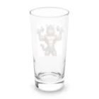 トレーニー@可愛いは正義の筋ネコ Long Sized Water Glass :back