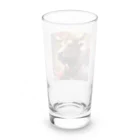 Fujimishokaiの牛の絵　力強く王者のような風格を醸し出しています。 Long Sized Water Glass :back