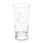 ゆるもこ動物園のサメ猫くん Long Sized Water Glass :back