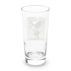 ganeshaのイーグルとアーチェリー.. png Long Sized Water Glass :back