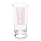 ニゴ猫　shopのred Rose heel  Long Sized Water Glass :back