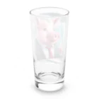 MTHの会社の業績を評価するミニブタ Long Sized Water Glass :back