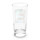 カモノハシかも？の木に刺さってるカモノハシ Long Sized Water Glass :back