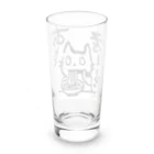 KIYOKA88WONDERLANDのラーメンねこ　あとでかんがえる Long Sized Water Glass :back