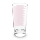 お絵かき屋さんのカタールの国旗 Long Sized Water Glass :back