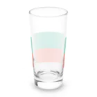 お絵かき屋さんのブルガリアの国旗 Long Sized Water Glass :back