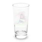 okono_eの希望に満ちた旅立ち＠姪ﾁｬﾝ Long Sized Water Glass :back