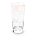 ShopＴＫの夏の爽やかな風に包まれた青年 Long Sized Water Glass :back