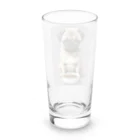 ♡wincorner♡のごはんが食べたいパグちゃん Long Sized Water Glass :back