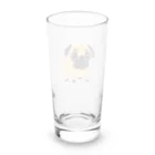 uu_uのパグ Long Sized Water Glass :back