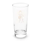 ganeshaの可愛いガネーシャに乗って馬に乗ろう Long Sized Water Glass :back