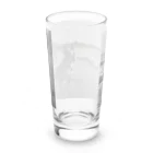 naon therockのボストンテリア Long Sized Water Glass :back