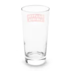 HIDACCHI-OUTDOORの『ブッシュクラフトしておりますw』グッズ Long Sized Water Glass :back