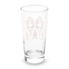 seigi2oo2の愛らしい可愛い双子の姉妹 Long Sized Water Glass :back