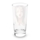 美少女学院の黒髪美少女　美鈴ちゃん４ Long Sized Water Glass :back