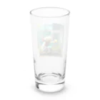 adjustの水槽の掃除をしているウーパールーパー Long Sized Water Glass :back