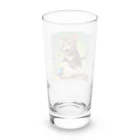 yuki_tukuruの駆け出す猫 Long Sized Water Glass :back