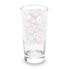 piasのオリジナルグッズアイテム通販のしあわせのドーナツたち Long Sized Water Glass :back