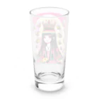 トトベス(T∴B∴M∴)🕊️の🐝ピンクムーンとミツバチと〈III女帝〉👸🏻 Long Sized Water Glass :back