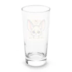 ゆうちゃんNFTいいねの耳長が可愛いフェネックちゃん32 Long Sized Water Glass :back