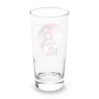 AIキャラつく〜るの桜の精 - 和モダン Long Sized Water Glass :back