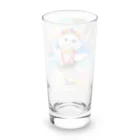 MeowMartのフラにゃん Long Sized Water Glass :back