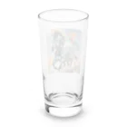 sakucchoの神秘なシマウマ Long Sized Water Glass :back