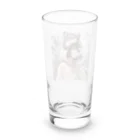 no name...の《背景が変わる⁉️》ウルフ×ウルフカット🐺 Long Sized Water Glass :back