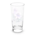 RetrowaveFlowerのRetrowaveFlower-ムラサキハナナ- Long Sized Water Glass :back