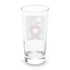 KazzunのThis is a Apple　3 Long Sized Water Glass :back