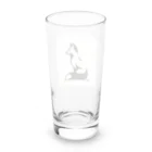 ととのいカエルのモノクロキツネくん Long Sized Water Glass :back