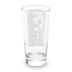 kazeou（風王）の死神と薔薇（縦）AI生成 Long Sized Water Glass :back