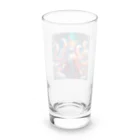 可愛いトレジャーの九尾の狐 Long Sized Water Glass :back