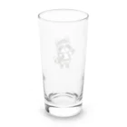 ととのいカエルのぼうけんタヌキくん Long Sized Water Glass :back