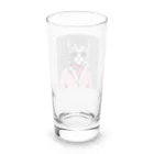 チャランコの部屋のダンディーねこさん Long Sized Water Glass :back