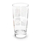 サーバルさんと仲良し家族😻のにゃんこ大集合 Long Sized Water Glass :back